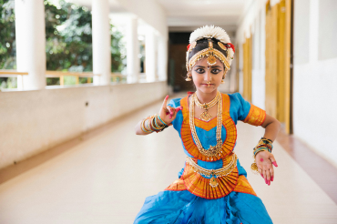Flame of Bharatanatyam Image